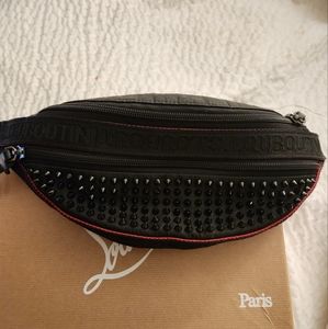 Christian louboutin spiked belt bag (AUTHENTIC)